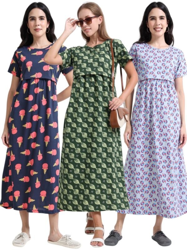 ZIPLESS MATERNITY MAXI-COMBO OF 3