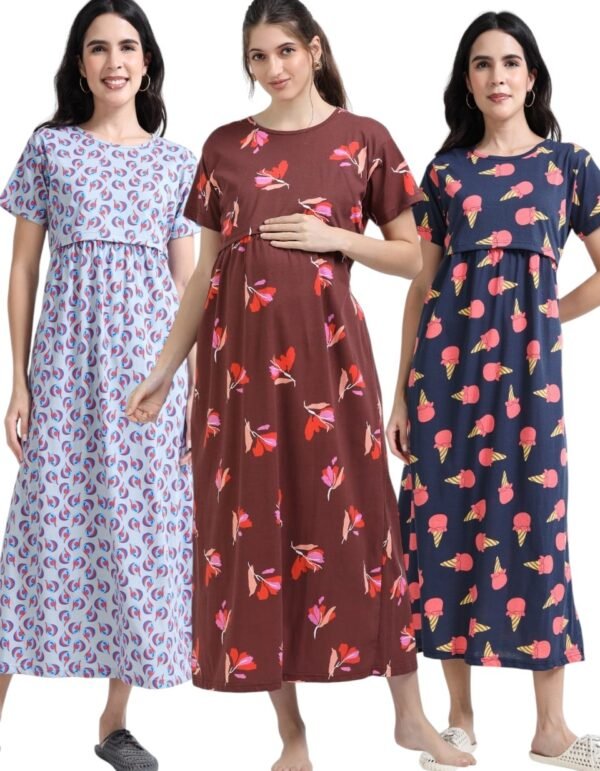 ZIPLESS MATERNITY MAXI-COMBO OF 3