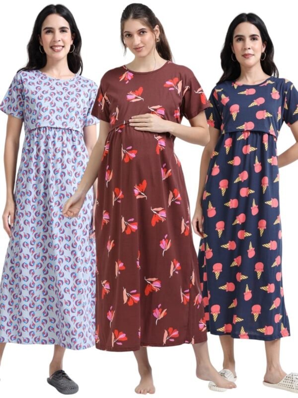 ZIPLESS MATERNITY MAXI-COMBO OF 3
