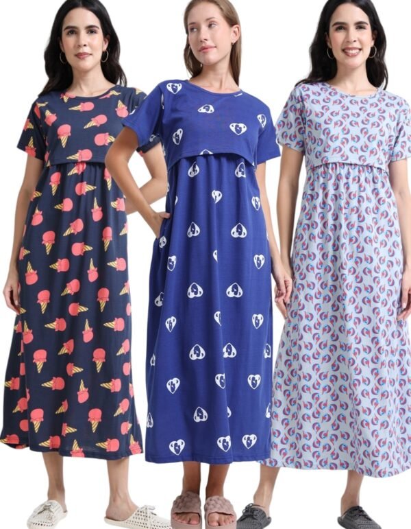 ZIPLESS MATERNITY MAXI-COMBO OF 3