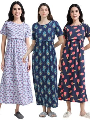 ZIPLESS MATERNITY MAXI-COMBO OF 3