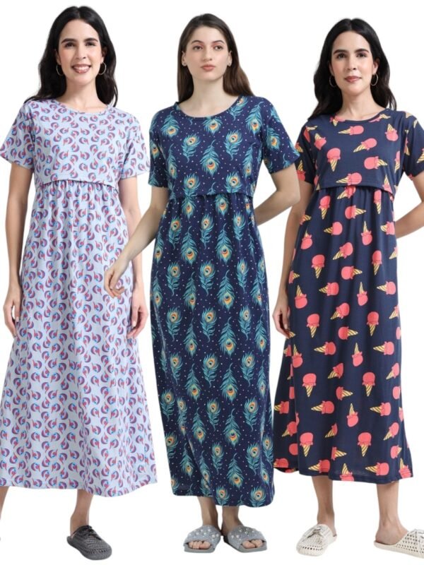 ZIPLESS MATERNITY MAXI-COMBO OF 3