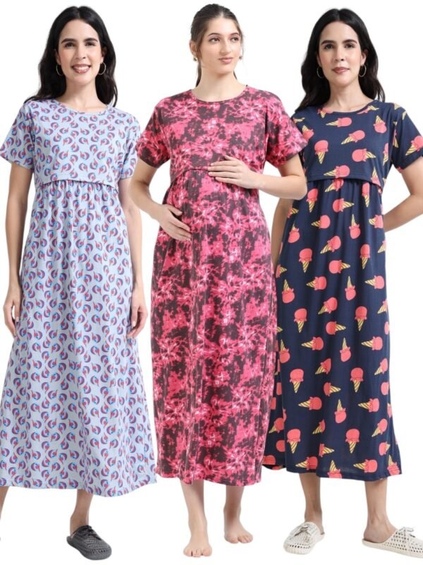 ZIPLESS MATERNITY MAXI-COMBO OF 3
