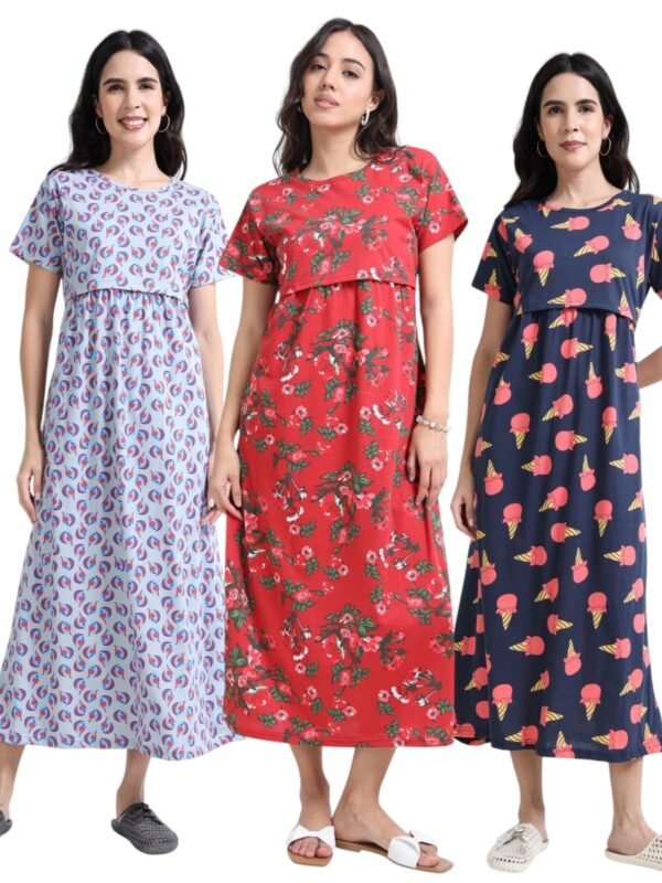 ZIPLESS MATERNITY MAXI-COMBO OF 3