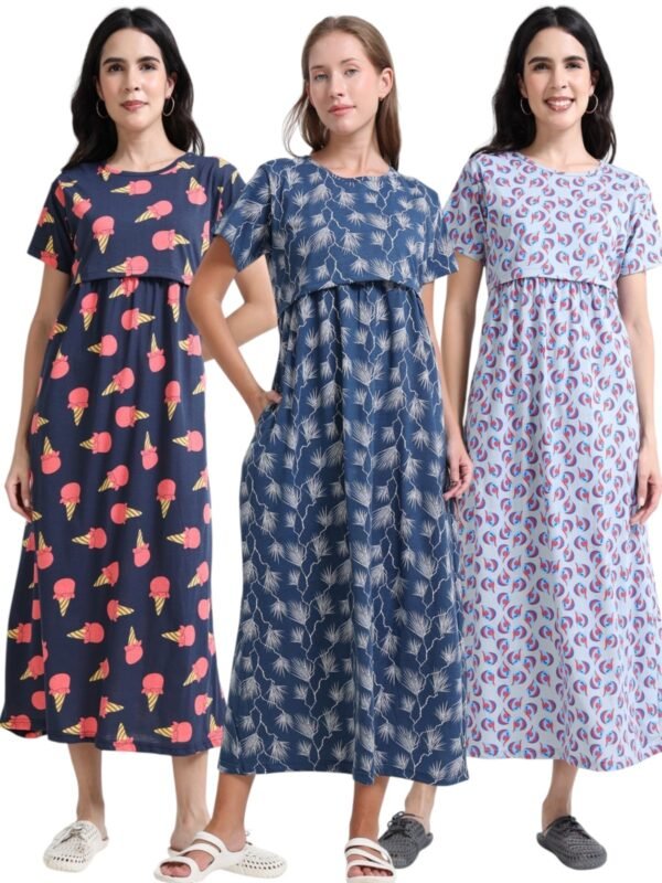 ZIPLESS MATERNITY MAXI-COMBO OF 3