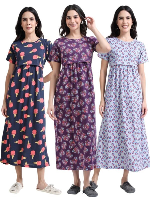 ZIPLESS MATERNITY MAXI-COMBO OF 3