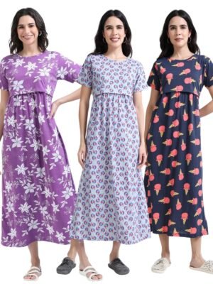 ZIPLESS MATERNITY MAXI-COMBO OF 3