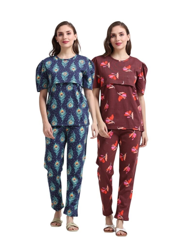 ZIPLESS FEEDING CO-ORD SET COMBO OF 2