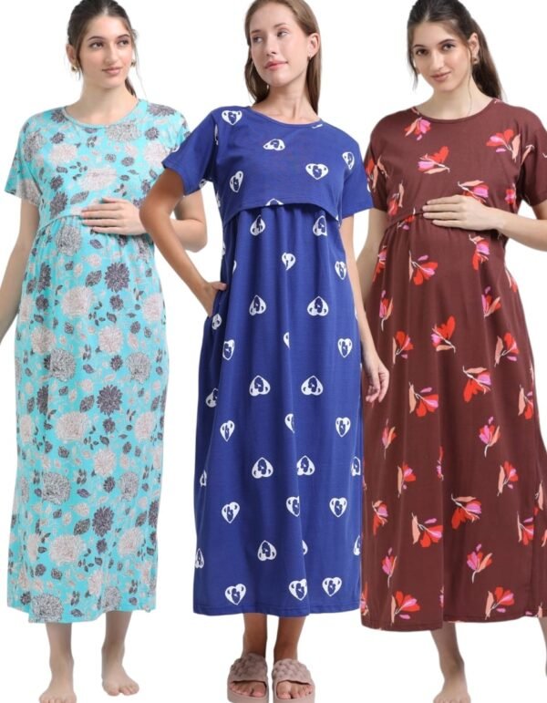 MRF-SKY-NBABY.jpeg ZIPLESS MATERNITY MAXI-COMBO OF 3
