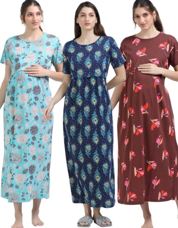 MRF-SKY-PC.jpeg ZIPLESS MATERNITY MAXI-COMBO OF 3