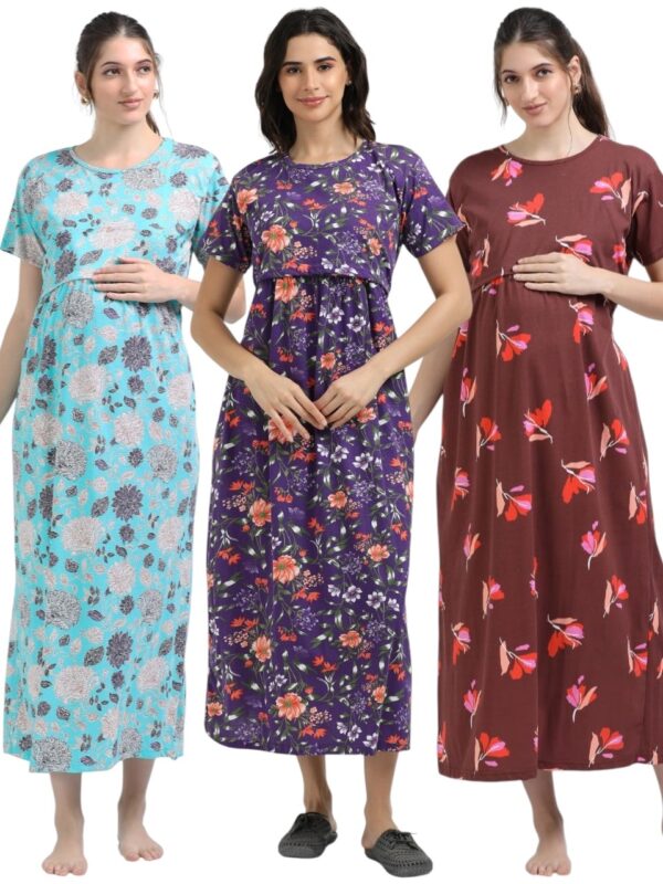 MRF-SKY-VIOLETFLOWER.jpeg ZIPLESS MATERNITY MAXI-COMBO OF 3