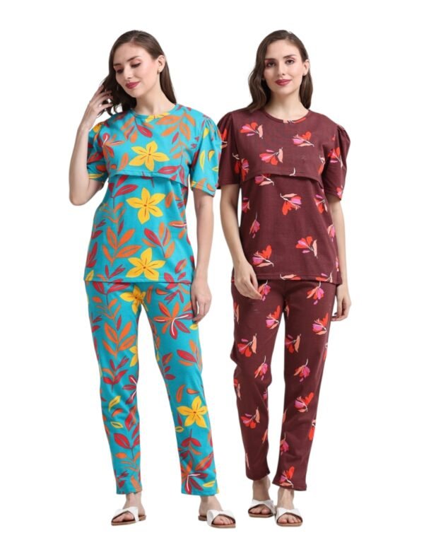 ZIPLESS FEEDING CO-ORD SET COMBO OF 2