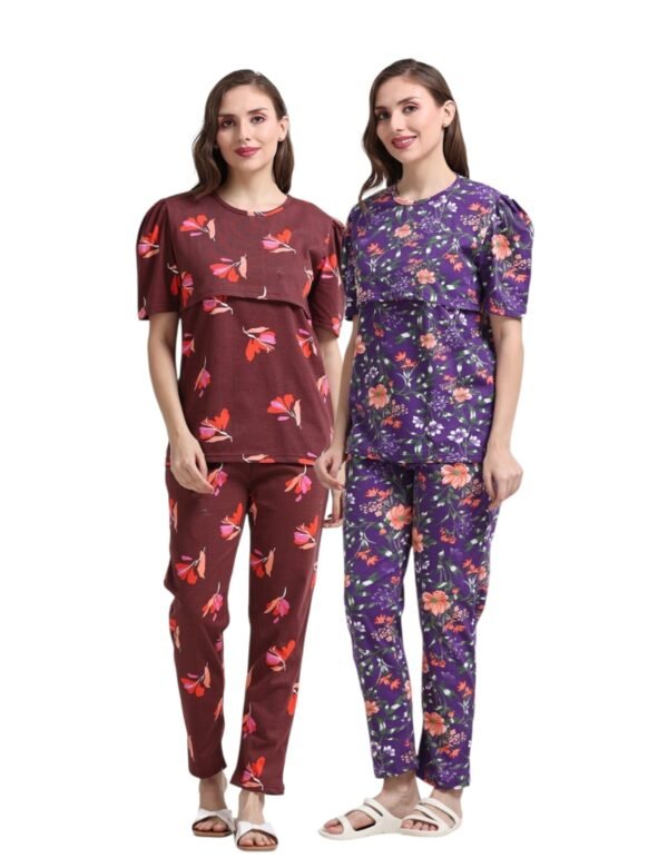 ZIPLESS FEEDING CO-ORD SET COMBO OF 2
