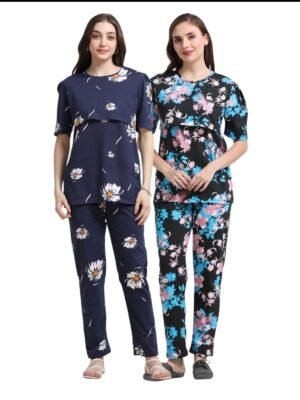 ZIPLESS FEEDING CO-ORD SET COMBO OF 2