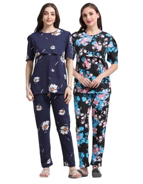 ZIPLESS FEEDING CO-ORD SET COMBO OF 2