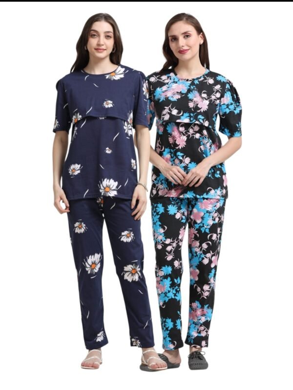 ZIPLESS FEEDING CO-ORD SET COMBO OF 2