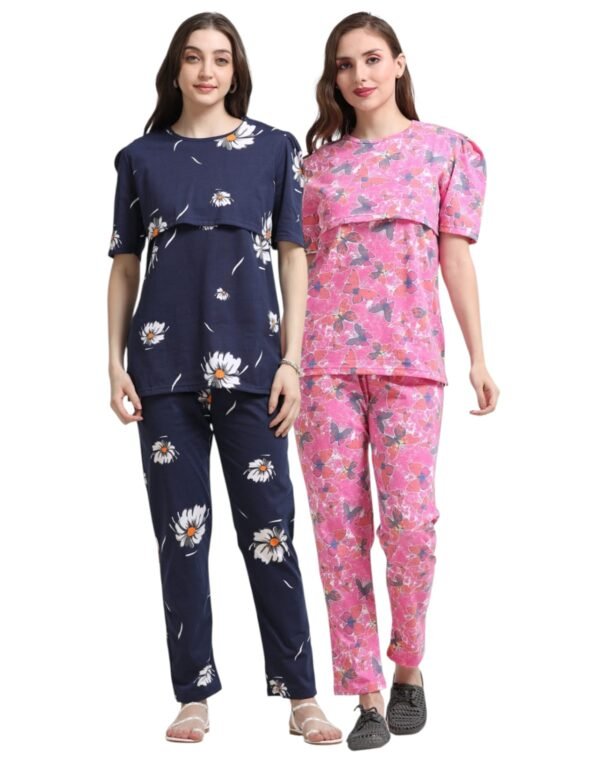 ZIPLESS FEEDING CO-ORD SET COMBO OF 2