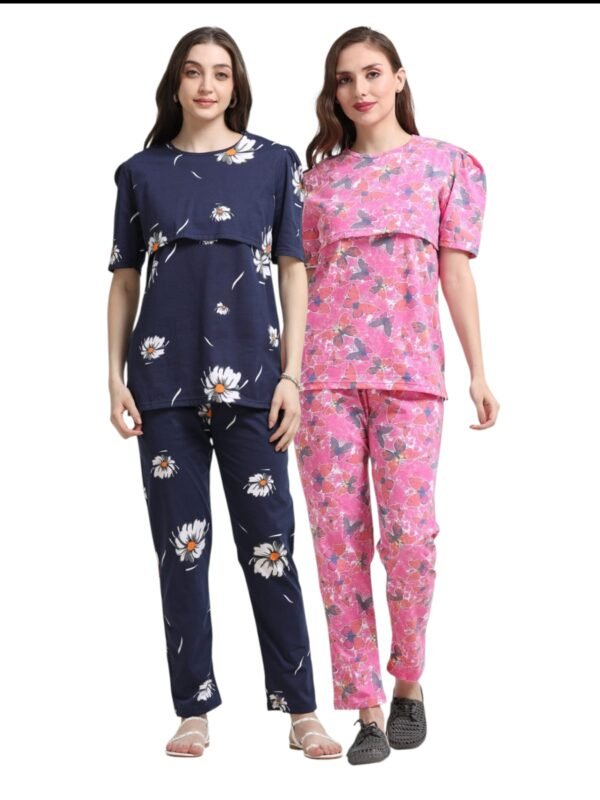 ZIPLESS FEEDING CO-ORD SET COMBO OF 2