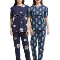 ZIPLESS FEEDING CO-ORD SET COMBO OF 2