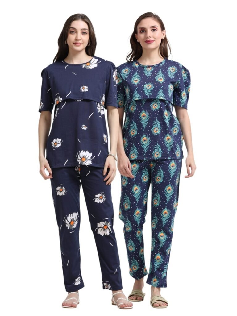 ZIPLESS FEEDING CO-ORD SET COMBO OF 2