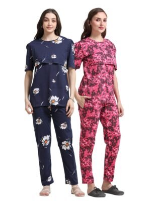 ZIPLESS FEEDING CO-ORD SET COMBO OF 2