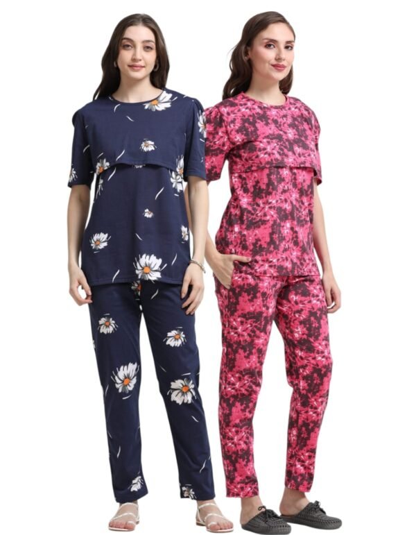 ZIPLESS FEEDING CO-ORD SET COMBO OF 2
