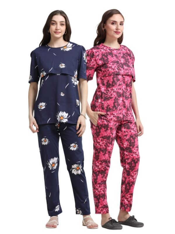 ZIPLESS FEEDING CO-ORD SET COMBO OF 2