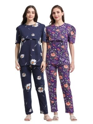 ZIPLESS FEEDING CO-ORD SET COMBO OF 2