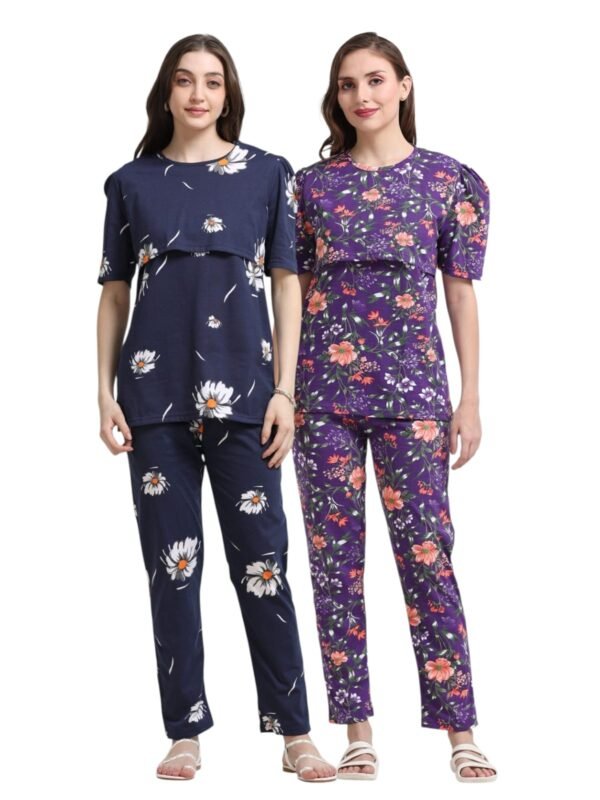 ZIPLESS FEEDING CO-ORD SET COMBO OF 2