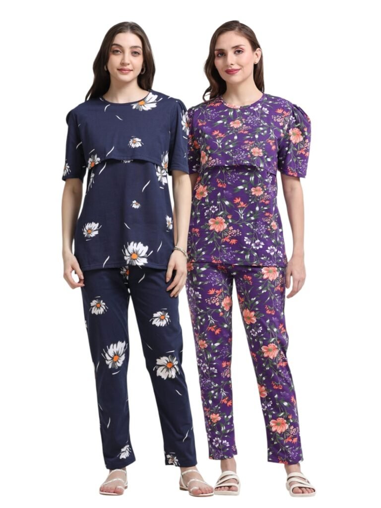 ZIPLESS FEEDING CO-ORD SET COMBO OF 2