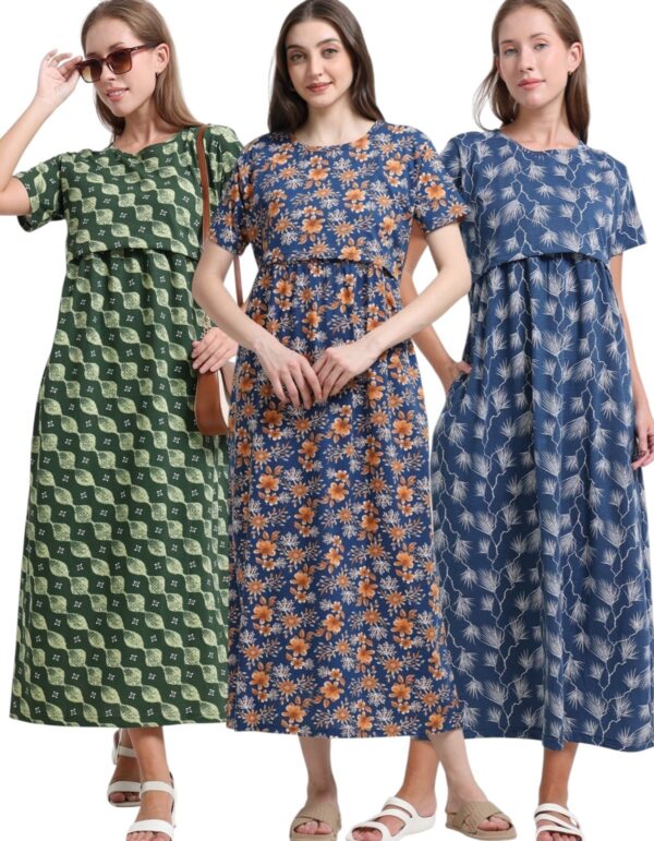 ZIPLESS MATERNITY MAXI-COMBO OF 3