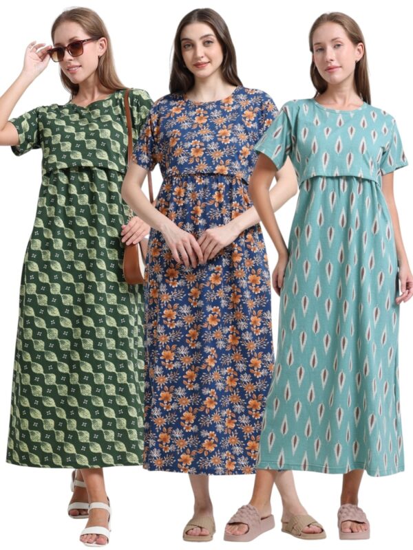 ZIPLESS MATERNITY MAXI-COMBO OF 3