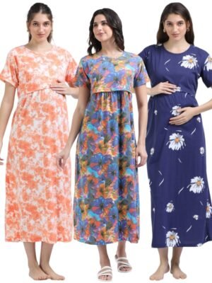 ZIPLESS MATERNITY MAXI-COMBO OF 3