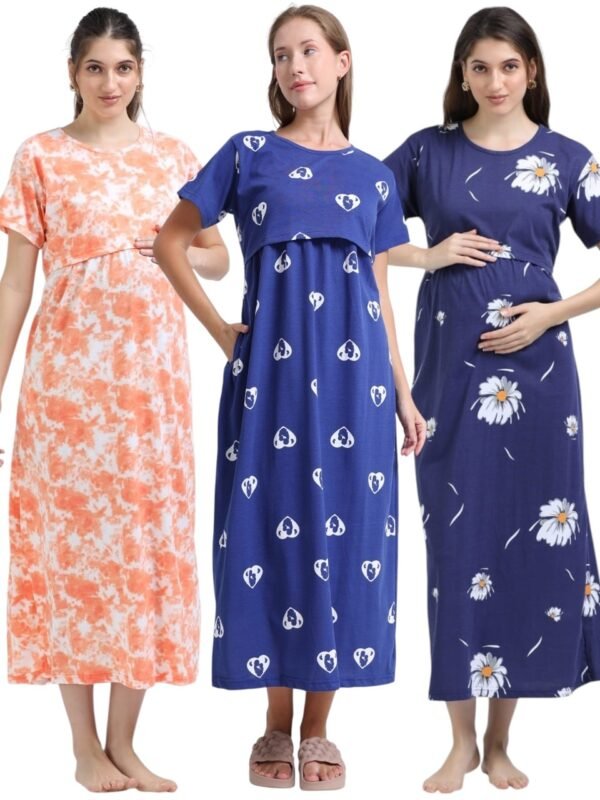 ZIPLESS MATERNITY MAXI-COMBO OF 3