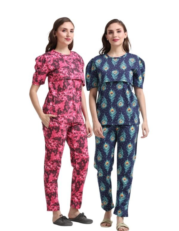ZIPLESS FEEDING CO-ORD SET COMBO OF 2