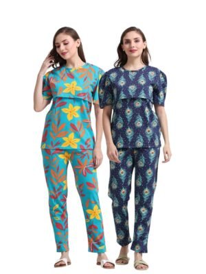 ZIPLESS FEEDING CO-ORD SET COMBO OF 2