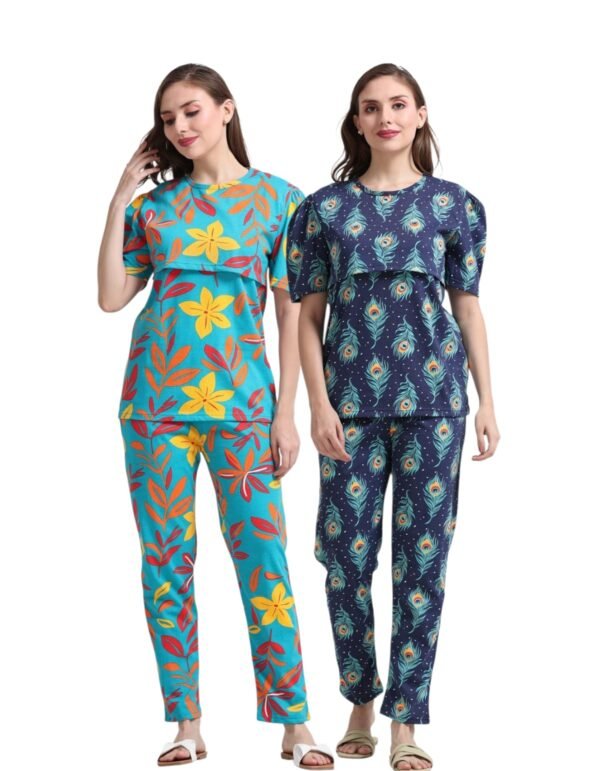 ZIPLESS FEEDING CO-ORD SET COMBO OF 2