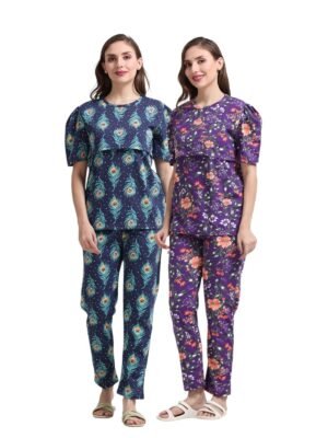 ZIPLESS FEEDING CO-ORD SET COMBO OF 2
