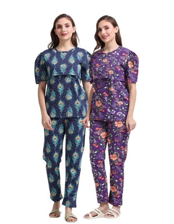 ZIPLESS FEEDING CO-ORD SET COMBO OF 2