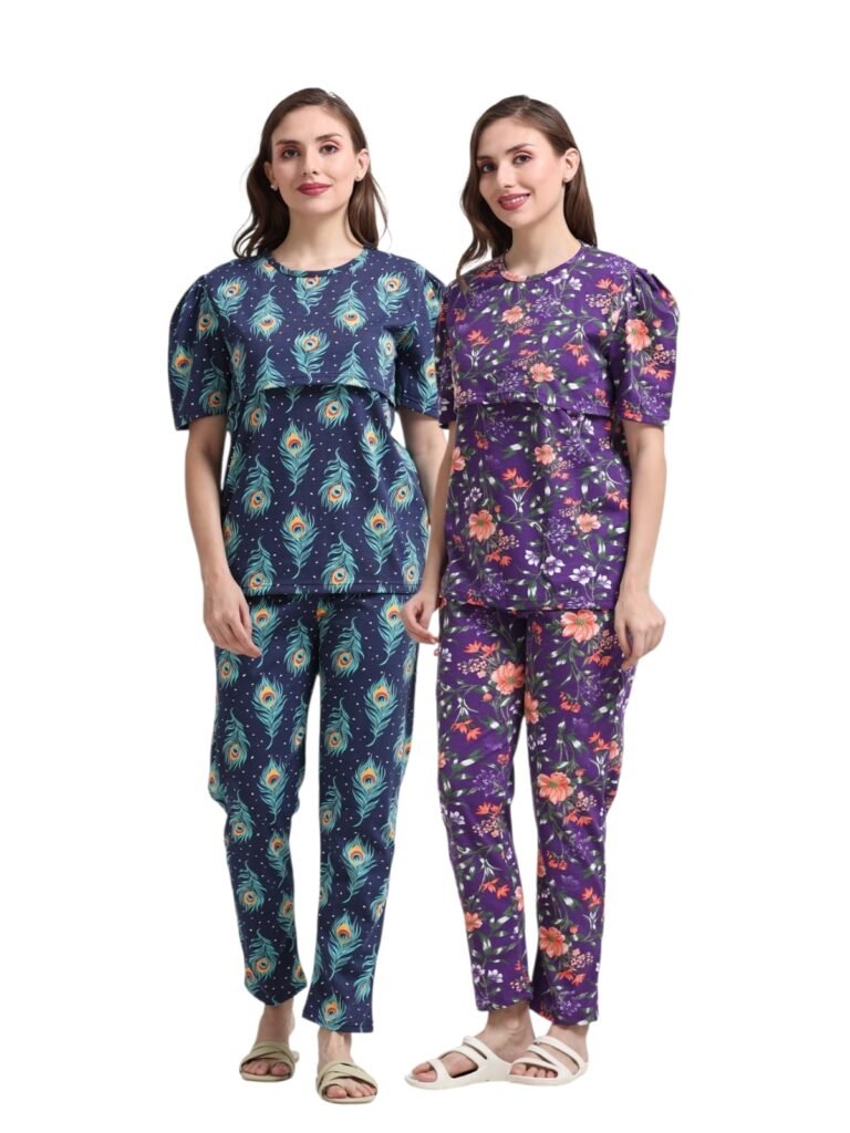ZIPLESS FEEDING CO-ORD SET COMBO OF 2