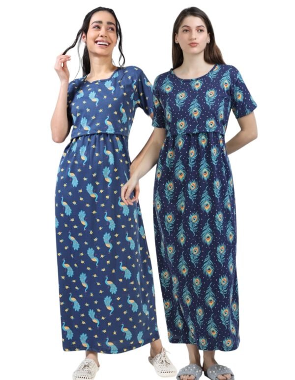 PEACOCK-PC.jpeg ZIPLESS MATERNITY MAXI-COMBO OF 2