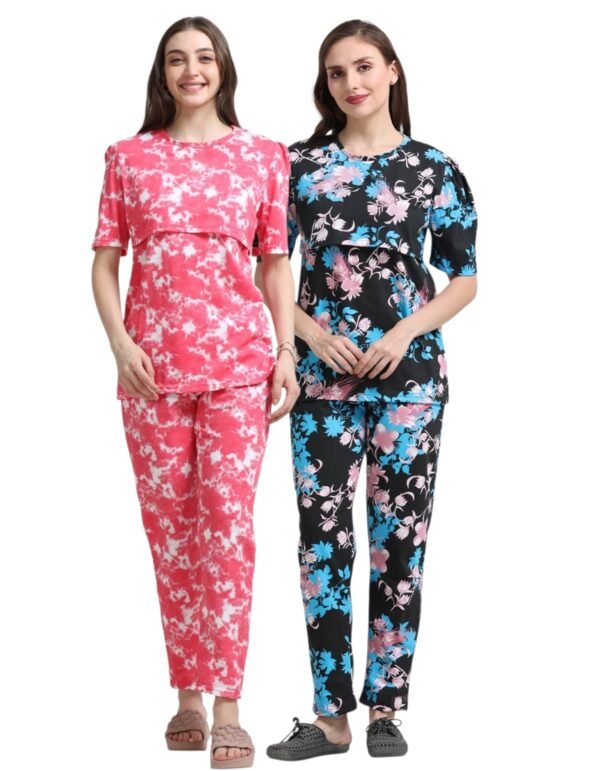 ZIPLESS FEEDING CO-ORD SET COMBO OF 2