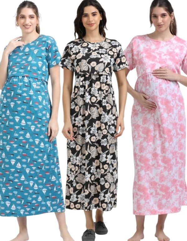 PINKDD-BOAT-BLACKFLOWER.jpeg ZIPLESS MATERNITY MAXI-COMBO OF 3