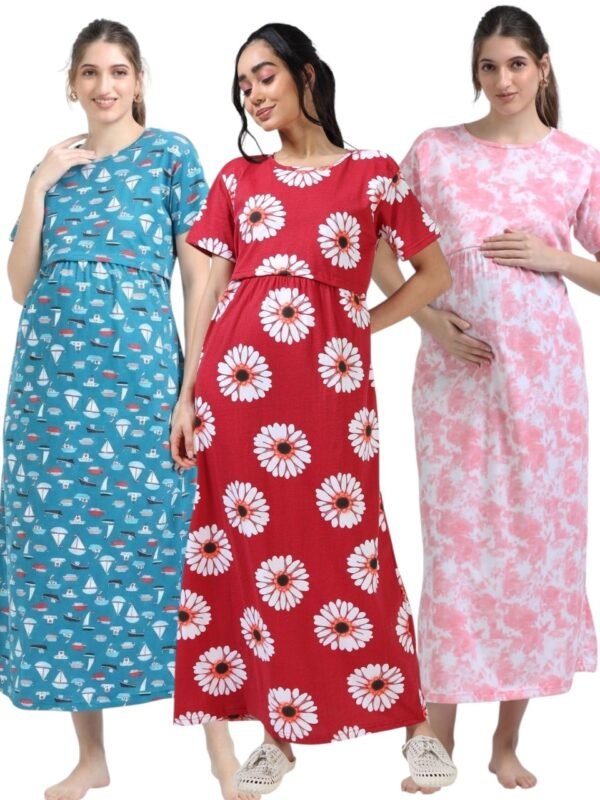 PINKDD-BOAT-REDFLOWER.jpeg ZIPLESS MATERNITY MAXI-COMBO OF 3
