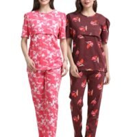 ZIPLESS FEEDING CO-ORD SET COMBO OF 2