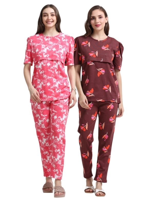 ZIPLESS FEEDING CO-ORD SET COMBO OF 2