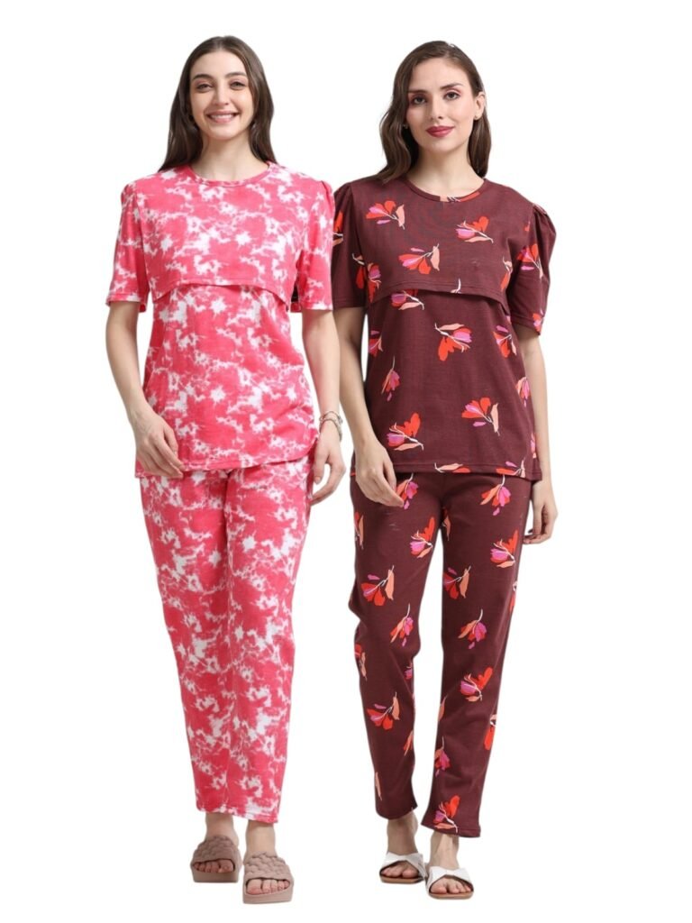 ZIPLESS FEEDING CO-ORD SET COMBO OF 2