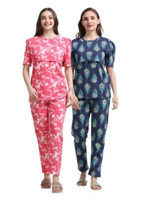 ZIPLESS FEEDING CO-ORD SET COMBO OF 2