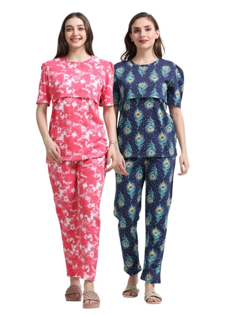 ZIPLESS FEEDING CO-ORD SET COMBO OF 2