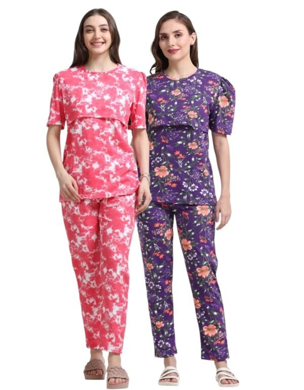 ZIPLESS FEEDING CO-ORD SET COMBO OF 2